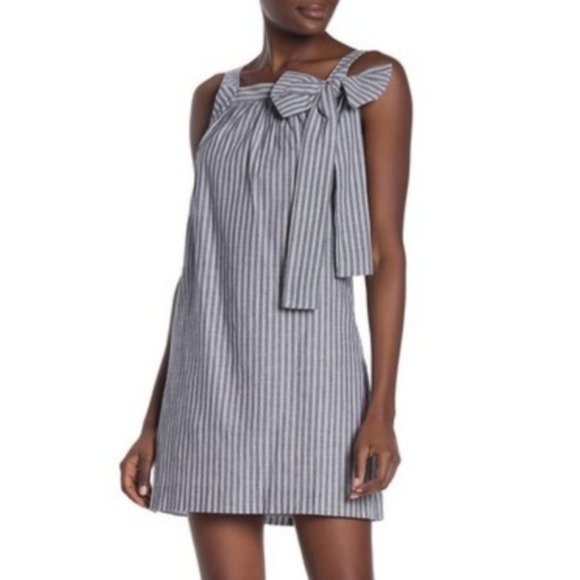 NWT, Trina Turk Santa Barbara Chambray Dress - Picture 4 of 14